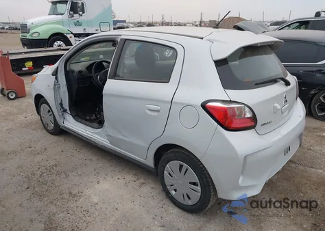 2024 Mitsubishi Mirage Es/Le from USA, damaged, VIN ML32AUHJ3RH028516